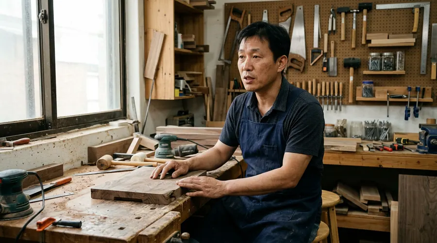 재료 예시: 말소리가 있는 원본 영상 한 장면 (AI 그림)
